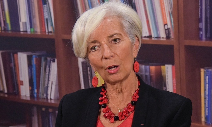 IMF`s Lagarde tells Greece debt leak is `nonsense`